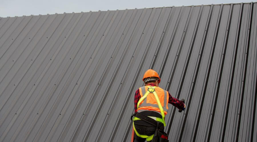 Professional metal roof installation services in Polkville, NC